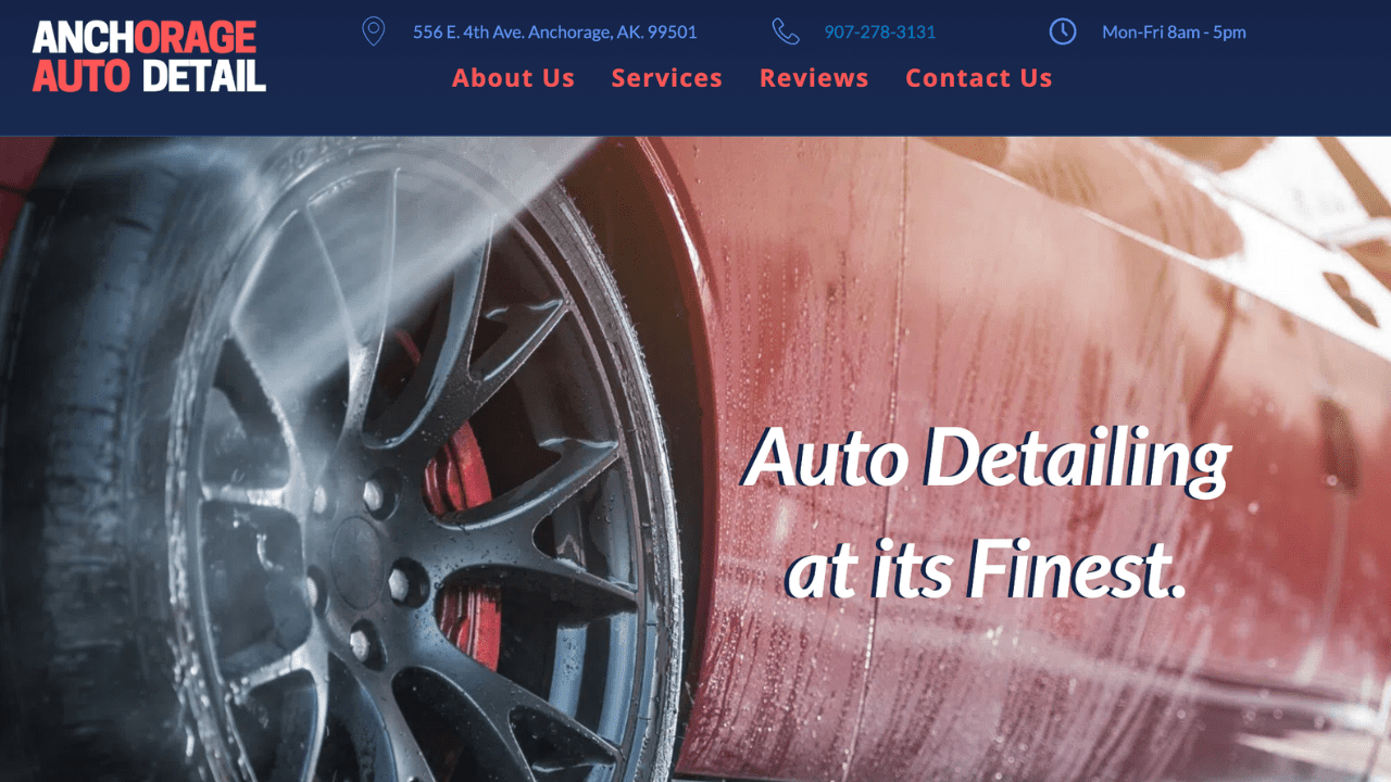 Anchorage Auto Detail - Yea Studios LLC Portfolio